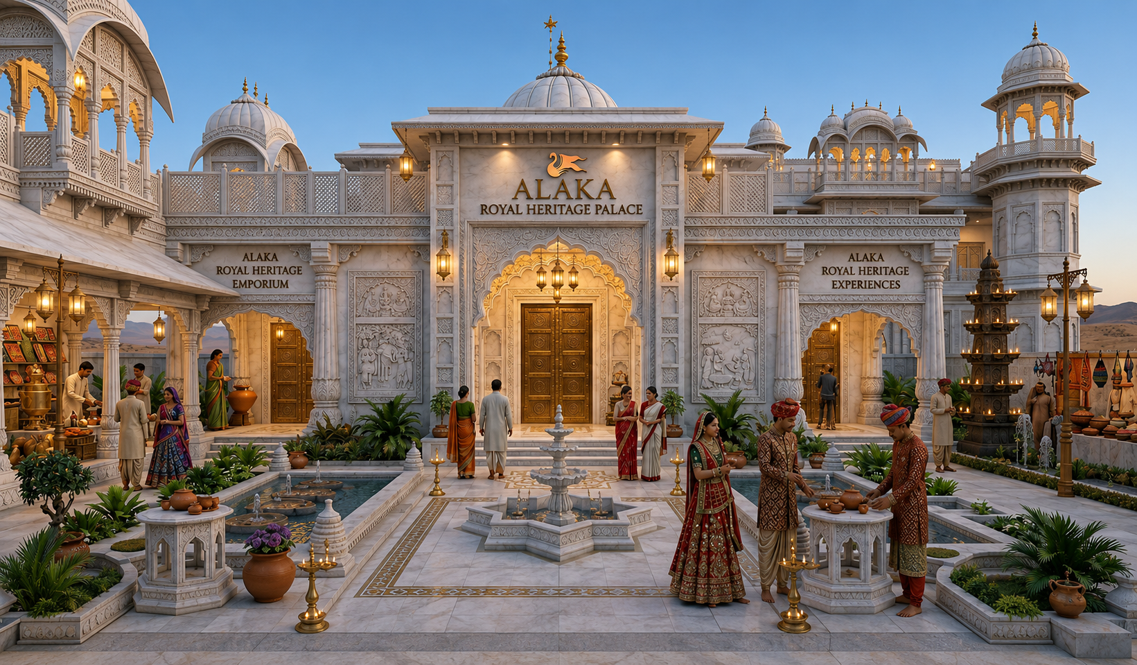Royal Heritage Palace Exterior